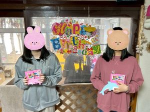 4月　小野姉妹